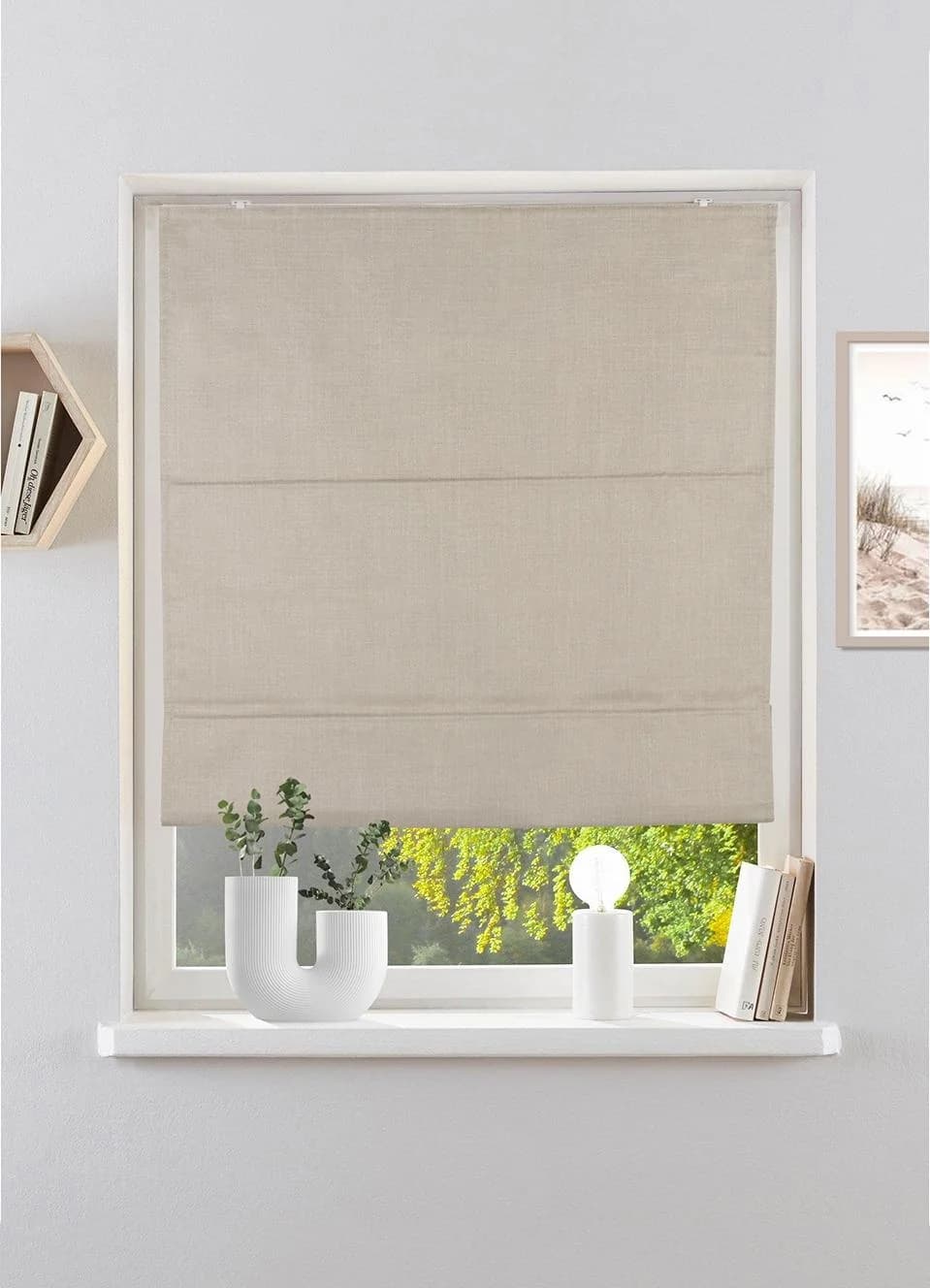 OTTO HOME RIOLA Faltrollo Beige Klemmfix Verdunkelung