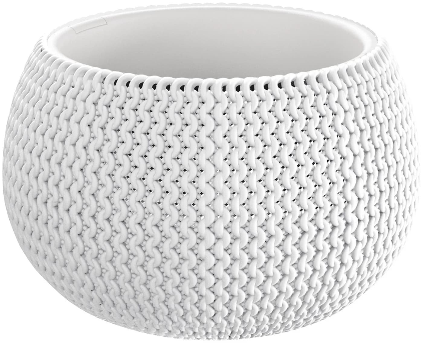 Prosperplast Pflanzkübel Splofy Bowl Weiß Kunststoff