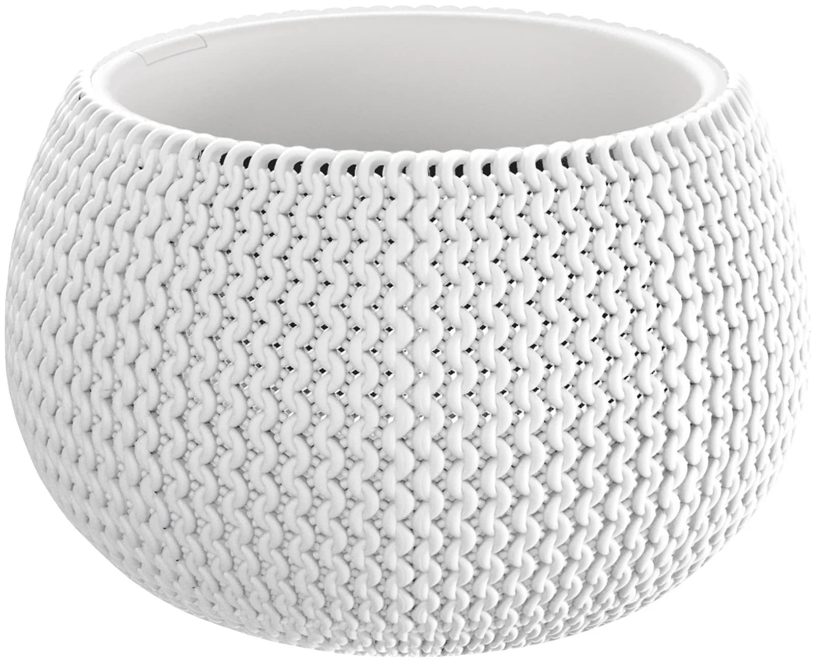 Prosperplast Pflanzkübel Splofy Bowl Weiß Kunststoff - Bild 2