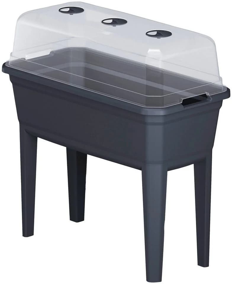 Prosperplast Hochbeet Respana Ecoline Set Anthrazit - Bild 3