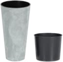 Prosperplast Pflanzkübel Tubus Slim Betongrau Bild 2