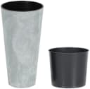 Prosperplast Pflanzkübel Tubus Slim Betongrau Bild 5