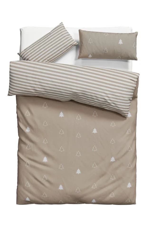 OTTO HOME Wendebettwäsche Julie Beige Baumwolle