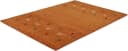THEKO Wollteppich Gabbeh Tiermotiv Handgefertigt Orange Terra Bild 4