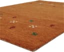 THEKO Wollteppich Gabbeh Tiermotiv Handgefertigt Orange Terra Bild 5