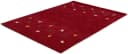 THEKO Wollteppich Gabbeh Motiv Handgetuftet Bordeaux Bild 4