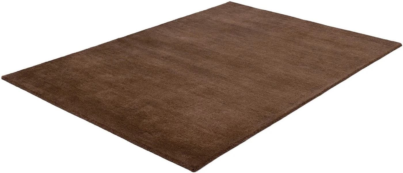 OTTO HOME Wollteppich Gabbo Natur Braun Uni Handgetuftet - Bild 4