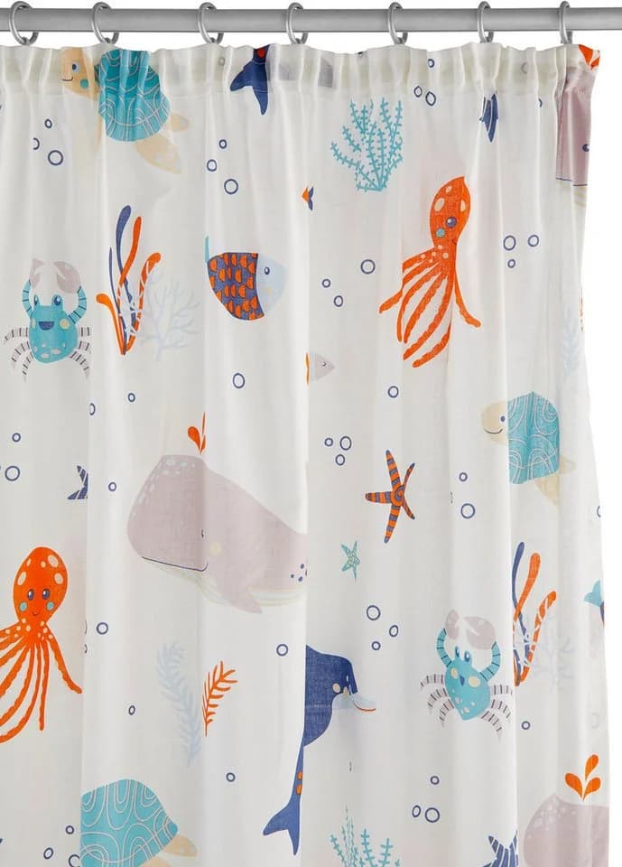 OTTO home Gardine OCEAN Kräuselband Meeresmotiv Kinder - Bild 4