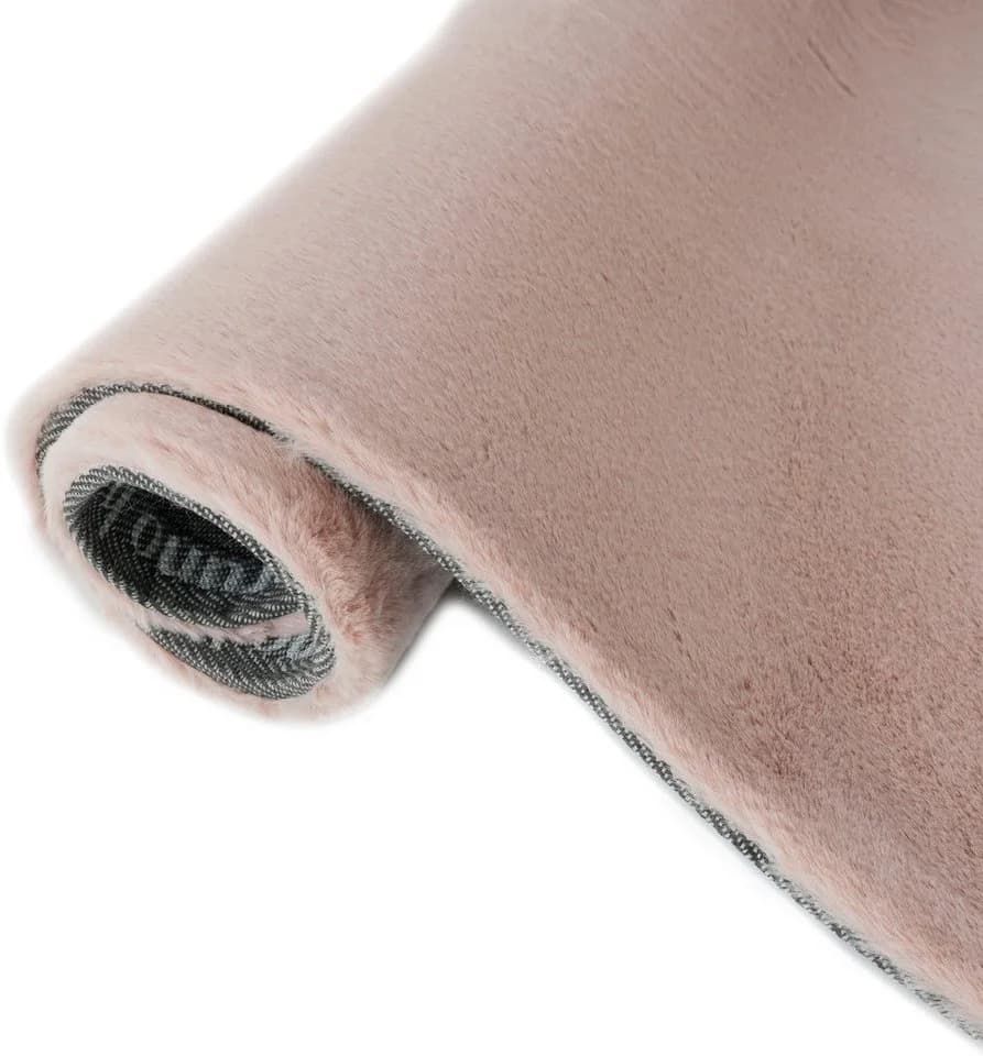 Bruno Banani Hochflor-Teppich Rabbit 2 Bean Rosa U-förmig - Bild 5