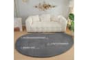 Bruno Banani Hochflor-Teppich Rabbit 2 Bean U-förmig Anthrazit Bild 3