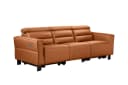 Home Affaire Carpari 3-Sitzer Sofa Elektrische Relaxfunktion Cognac Kunstleder Bild 5