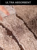 OTTO home Badematte Josie Beige Wellen-Motiv Rutschhemmend Bild 5