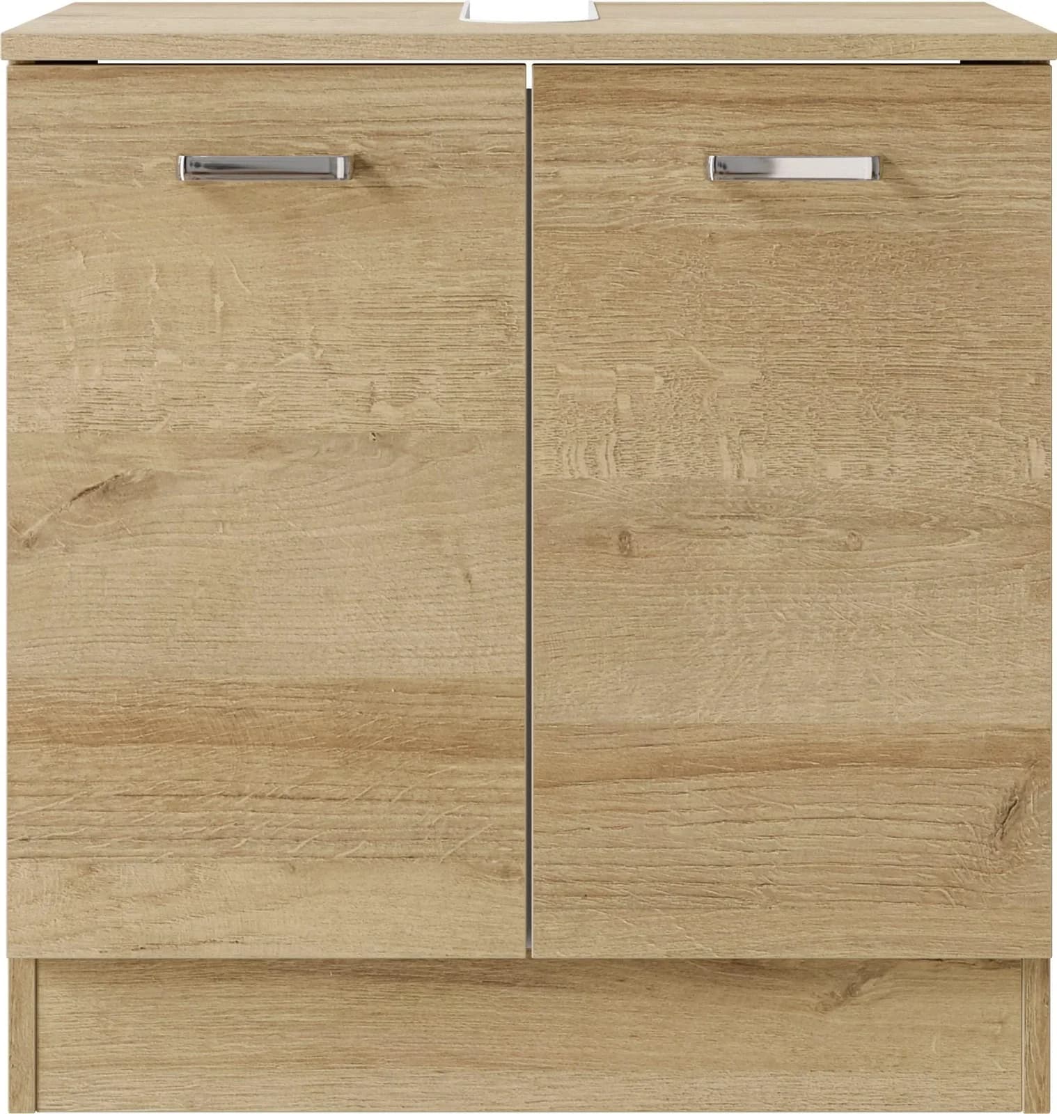 SAPHIR Quickset 301 Waschbeckenunterschrank Riviera Eiche Quer Nachbildung