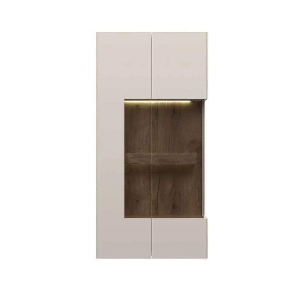 OTTO HOME Sky45 Hängevitrine Beige mit LED-Beleuchtung - Bild 3