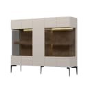 OTTO HOME Sky45 Highboard mit Glastüren und LED-Beleuchtung Bild 1