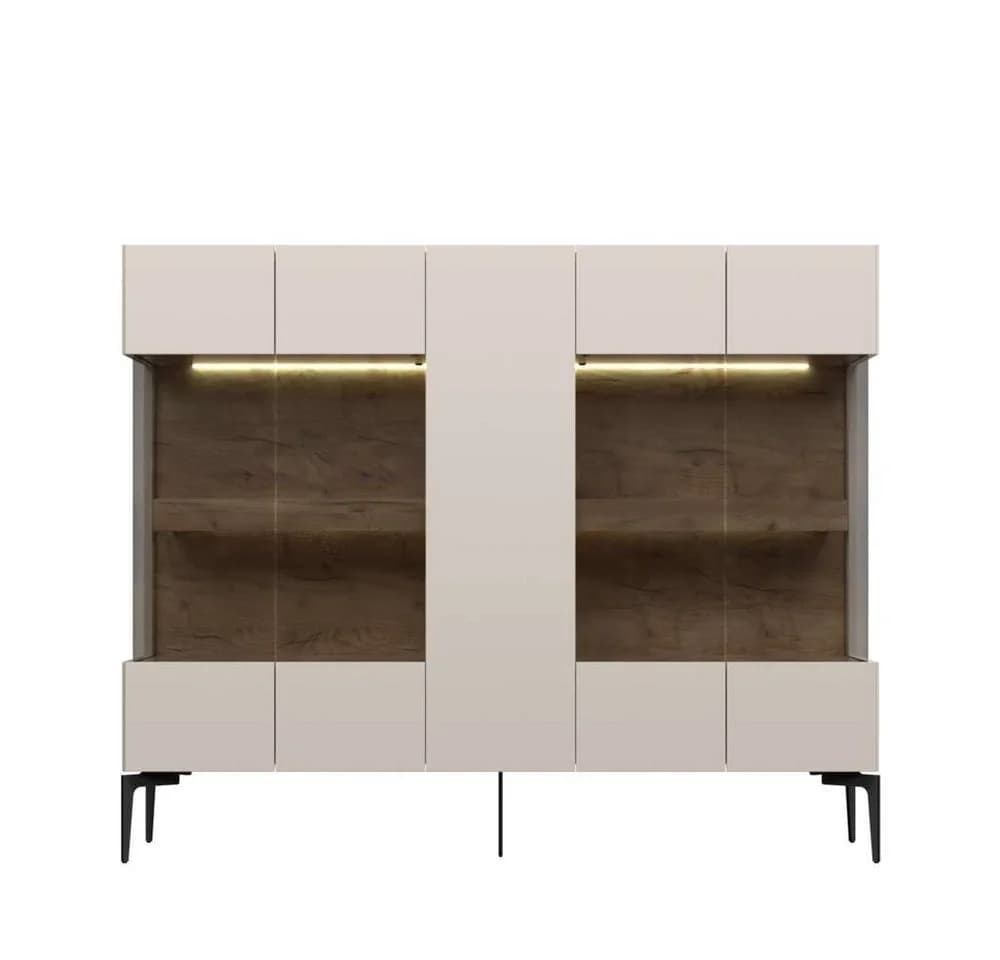 OTTO HOME Sky45 Highboard mit Glastüren und LED-Beleuchtung - Bild 3
