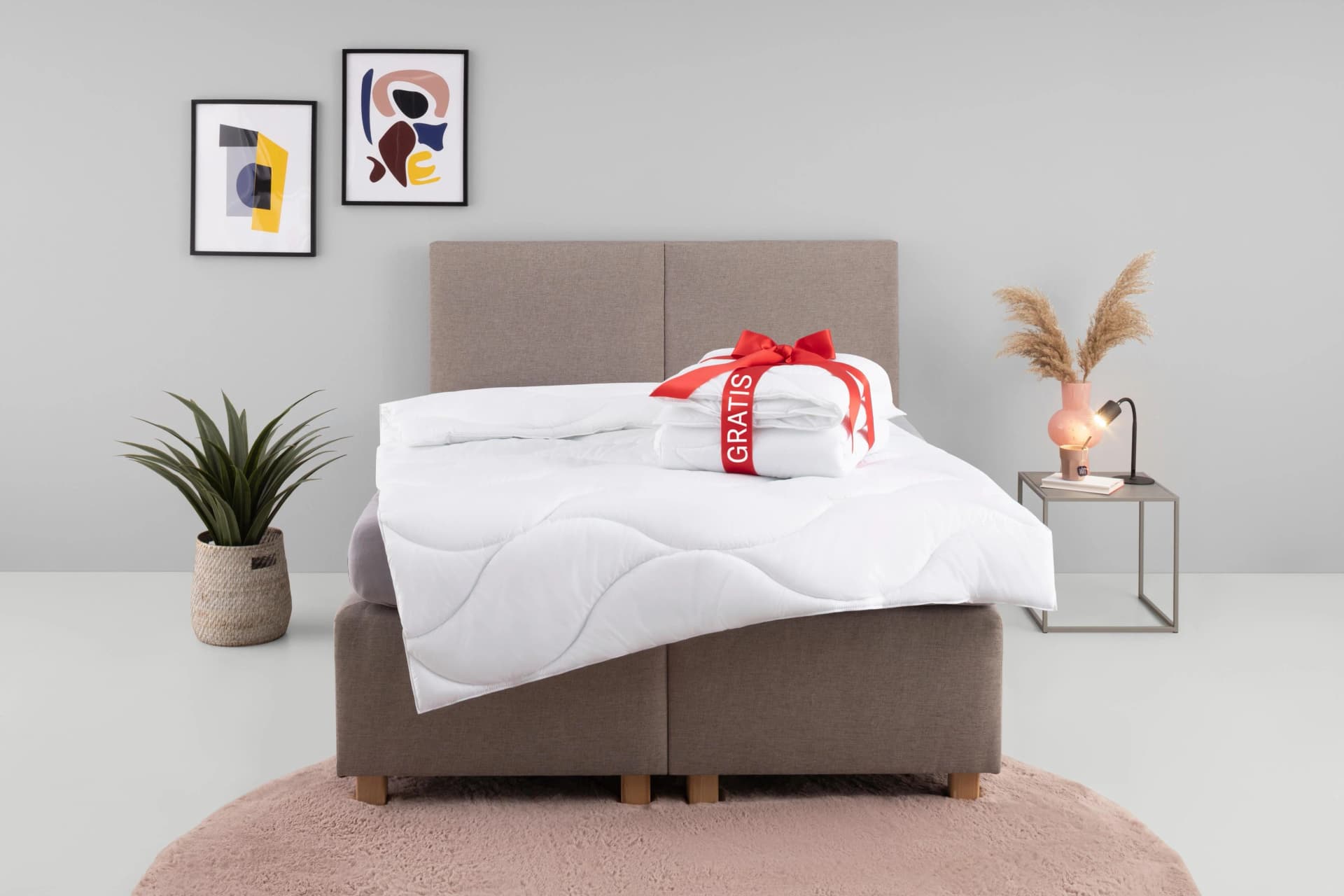 OTTO HOME Microfaserbettdecke Caelan Weiß 155x220 cm