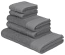 Bruno Banani Handtuch Set Robby Grau 5-tlg Frottier 500g/m² Bild 2