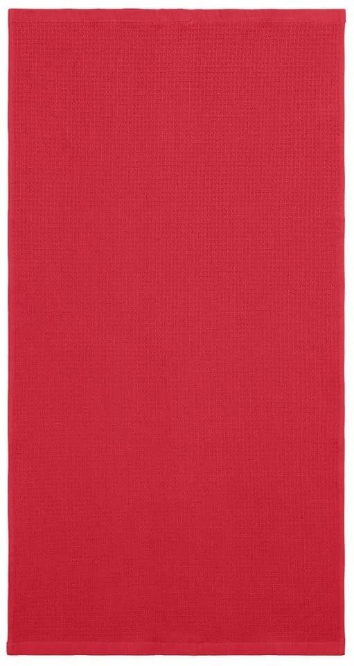 Kangaroos Handtuchset Cassidy 6-tlg. Rot Frottier Waffeloptik - Bild 5