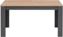 Home Affaire Esstisch Bergamo Grau Anthrazit Artisan Eiche Ausziehbar Bild 2
