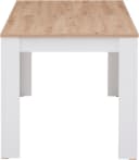 Home Affaire Esstisch Bergamo Weiß Artisan Eiche Ausziehbar Bild 5