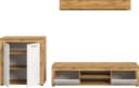 Home Affaire Wohnwand Aosta 3-teilig Weiß Eiche Nachbildung Bild 5