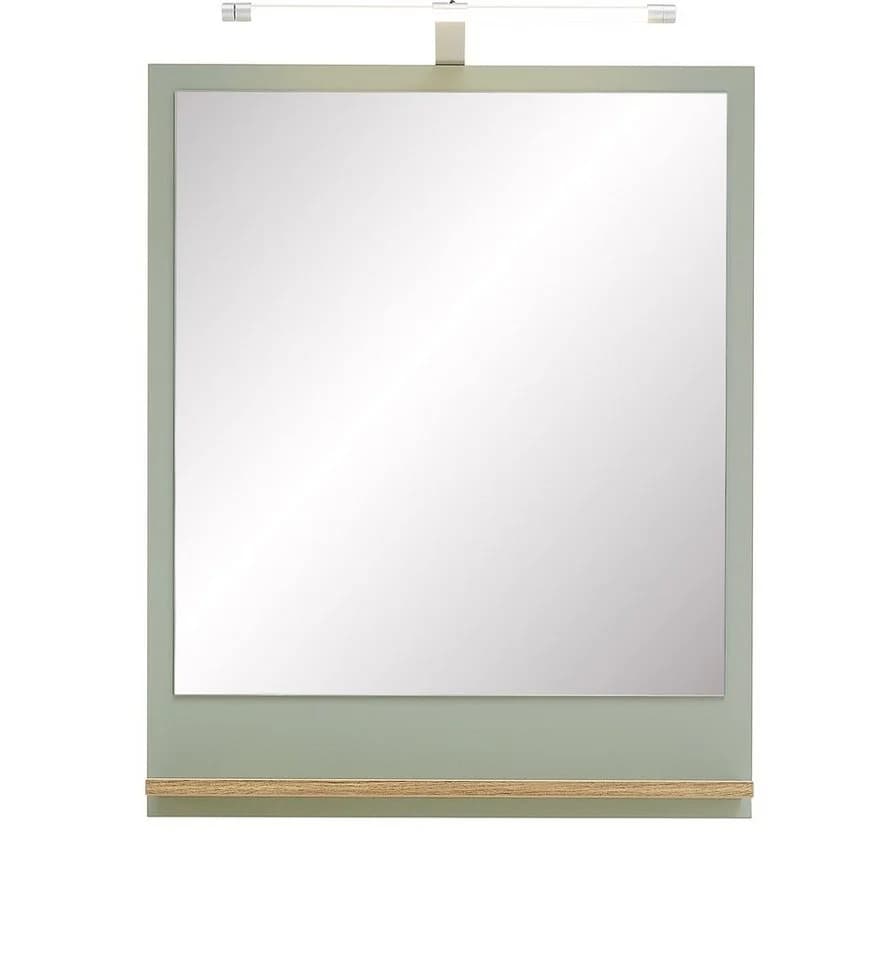LED Spiegelleuchte SAPHIR Quickset TwinLED-Aufsatzleuchte Silber - Bild 3