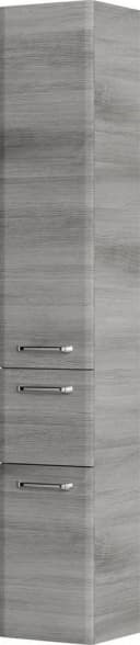 Hochschrank SAPHIR Quickset Badschrank Grau mit Türdämpfer Bild 4