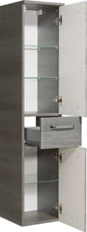 Midischrank SAPHIR Quickset 30 cm Grau mit Türdämpfer Bild 4