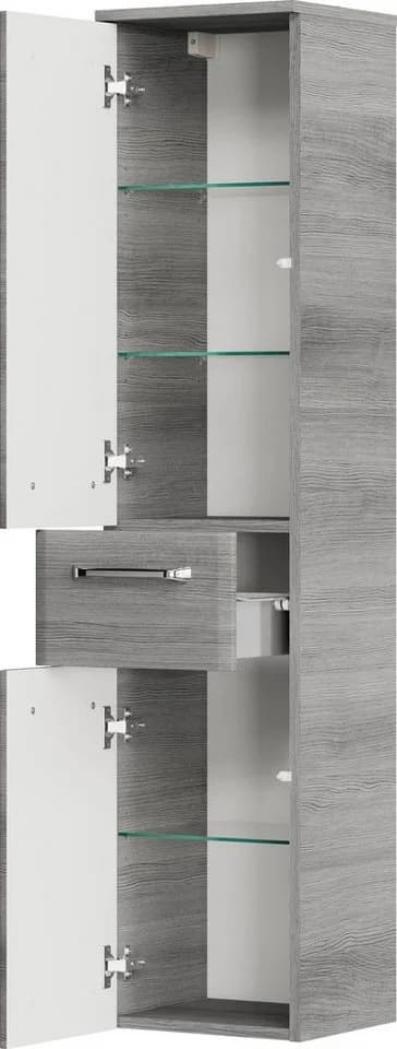 Midischrank SAPHIR Quickset 30 cm Grau mit Türdämpfer - Bild 5
