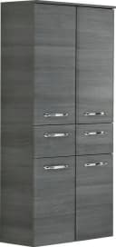 Midischrank SAPHIR 60 cm breit 4 Türen 2 Schubladen Grau Bild 2