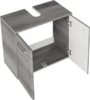 Waschbeckenunterschrank SAPHIR Quickset 60 cm Grau mit Türdämpfer Bild 4