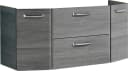 Waschtisch SAPHIR Quickset 112 cm Grau Mineralguss Bild 5