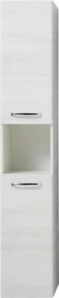 Quickset SAPHIR Hochschrank 30cm Eiche Weiß mit Türdämpfer - Bild 2