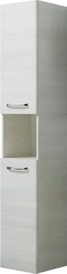 Quickset SAPHIR Hochschrank 30cm Eiche Weiß mit Türdämpfer - Bild 4