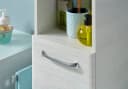 Quickset SAPHIR Hochschrank 30cm Eiche Weiß mit Türdämpfer Bild 5