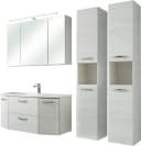 Badmöbel-Set SAPHIR Quickset 936 mit LED-Spiegelschrank und Mineralgussbecken Bild 2