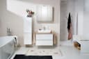 Midischrank SAPHIR Quickset 360 Weiß Glanz 2 Türen Wandhängend Bild 1