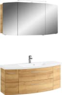Badmöbel-Set SAPHIR Cassca Sprint Mineralmarmor-Waschtisch LED-Spiegelschrank Bild 2