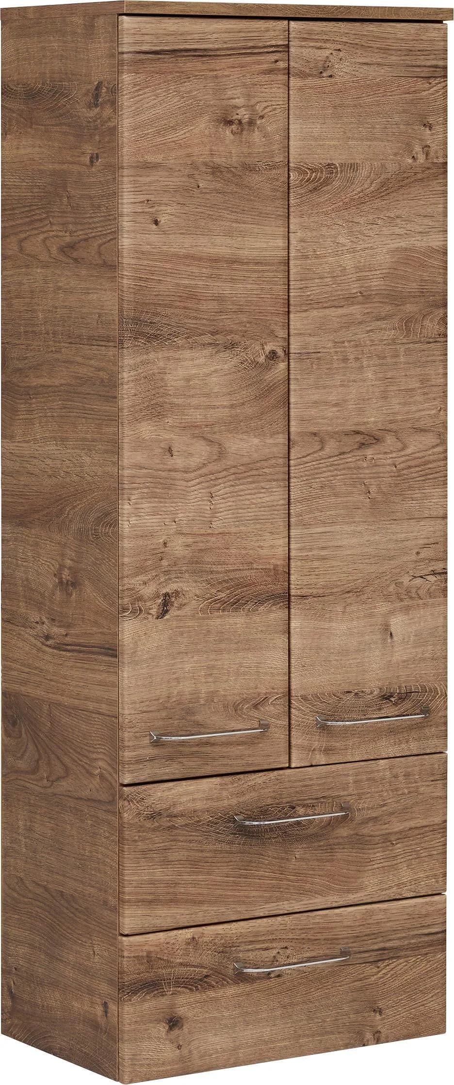 Midischrank SAPHIR Quickset 50 cm Eiche Ribbeck mit Türdämpfer