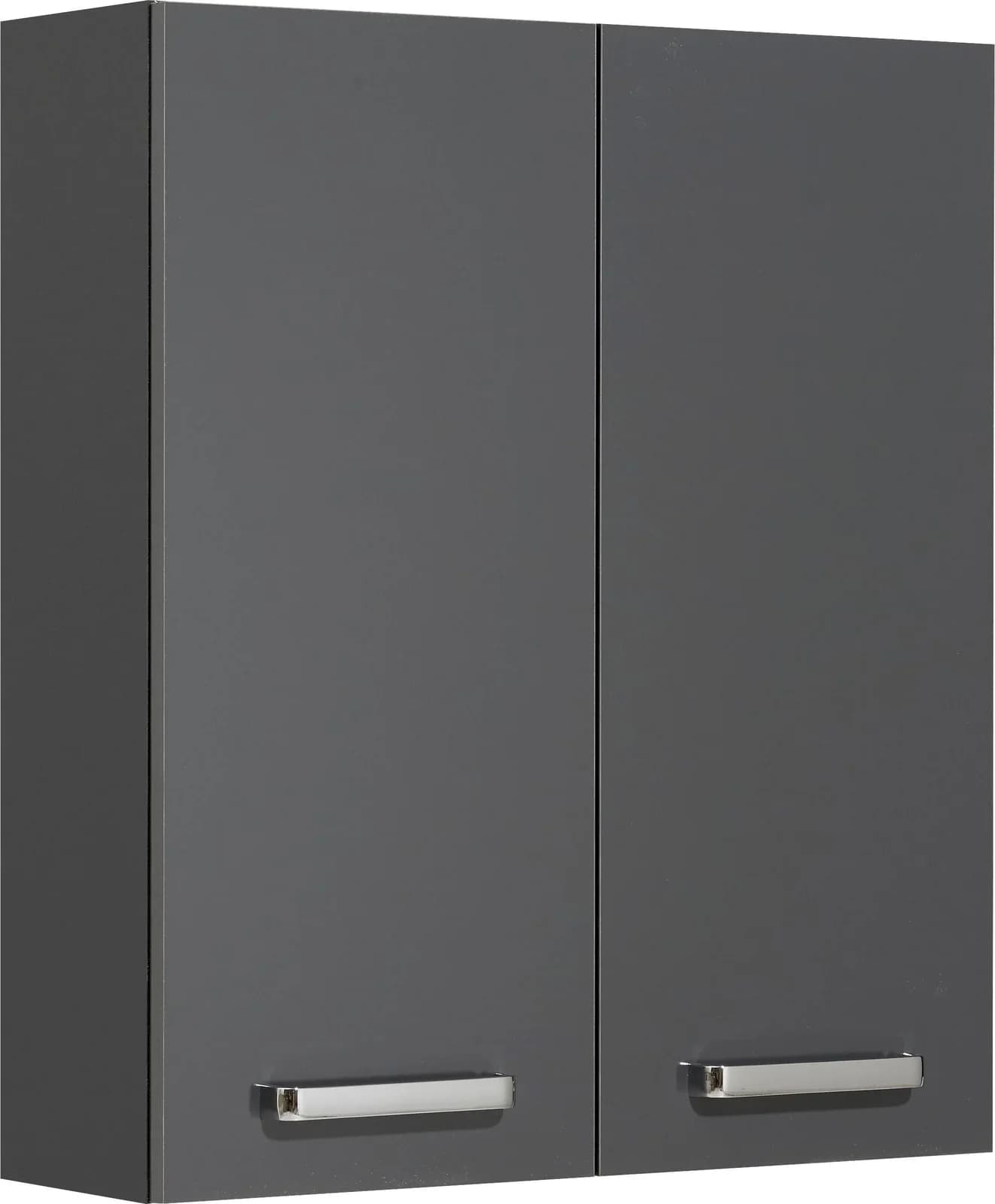 Hängeschrank SAPHIR "Quickset Wand-Badschrank" 60 cm Anthrazit Glanz