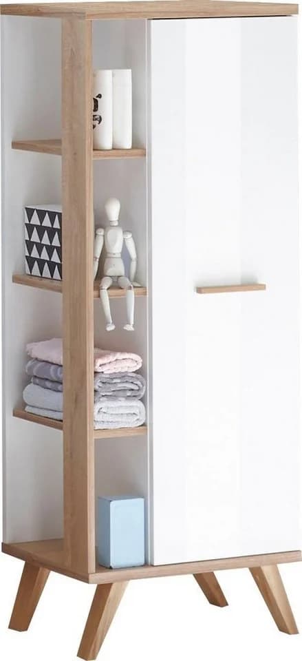 Midischrank SAPHIR Quickset mit Türdämpfer und seitlichen Ablagen - Bild 2