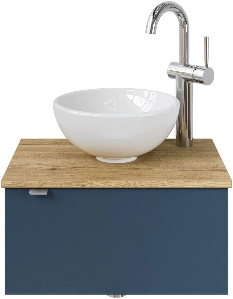 Waschtisch SAPHIR Serie 6915 mit Unterschrank und Aufsatzwaschbecken