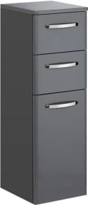 Saphir Badmöbel-Set Quickset 327 5-teilig Anthrazit Hochglanz mit LED-Spiegel Bild 3