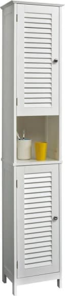 Hochschrank SAPHIR Quickset 928 Badschrank Weiß Landhaus-Stil Bild 2