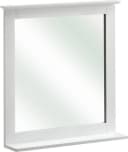 SAPHIR Badspiegel Quickset 928 Weiß Landhaus-Stil mit Ablage Bild 2