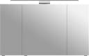 Spiegelschrank SAPHIR 6005 Sprint 3 Spiegeltüren Weiß Glanz LED Bild 2