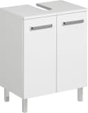 Waschbeckenunterschrank SAPHIR Quickset 2 Türen Weiß Glanz Bild 4