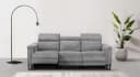 OTTO HOME LUND Cord 3-Sitzer Sofa Grau Elektrische Relaxfunktion Bild 2