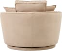 Home Affaire Maisie Drehsessel XXL Beige mit Hocker Bild 4